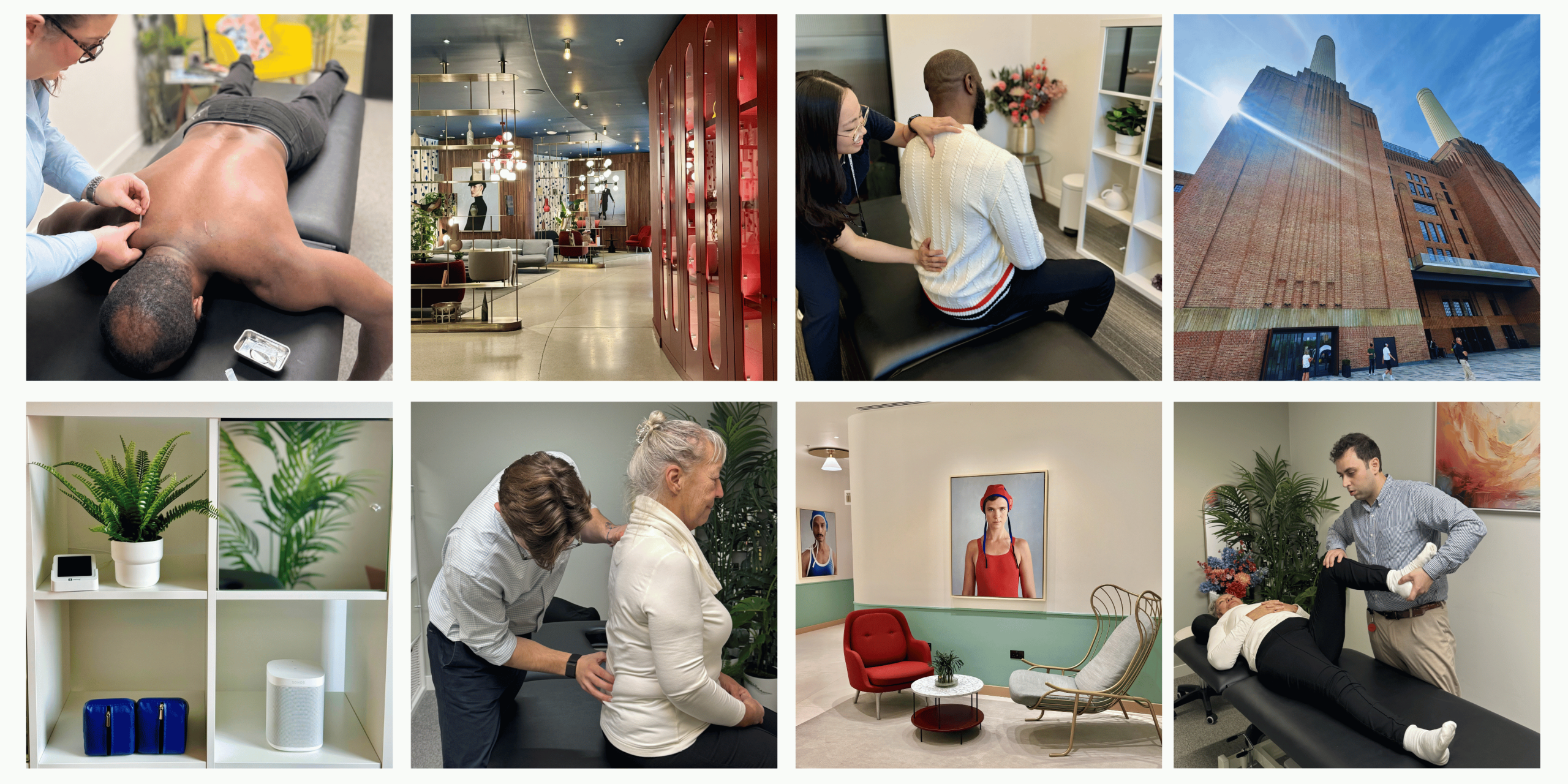 Gallery of images our our physiotherapy nine elms physio and sessions and our Nine Elms Chiropractic & Physiotherapy Clinic